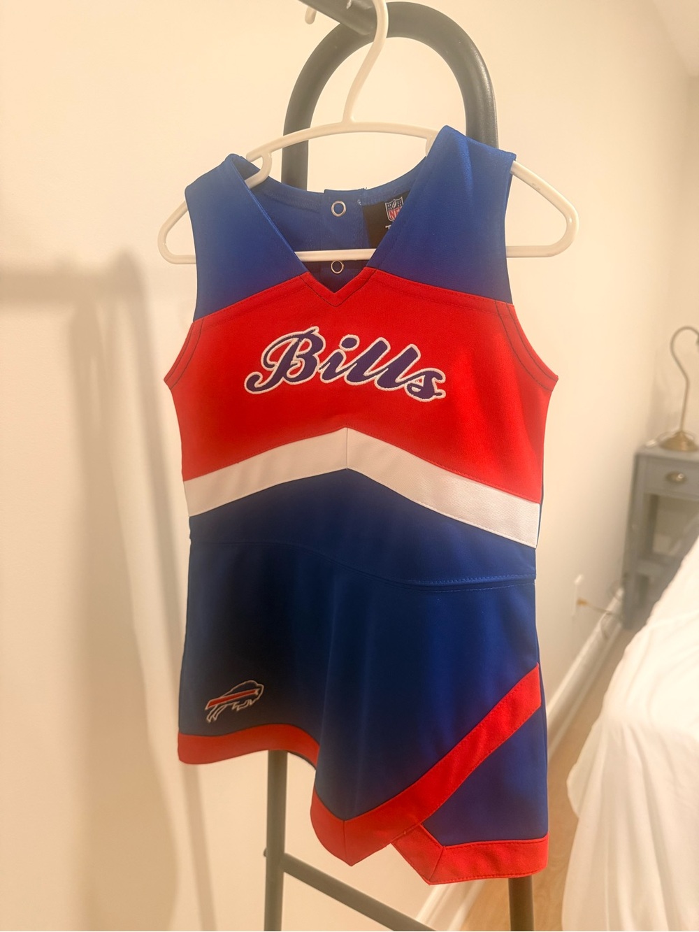 NFL BUFFALO BILLS cheerleader toddler dress 3T